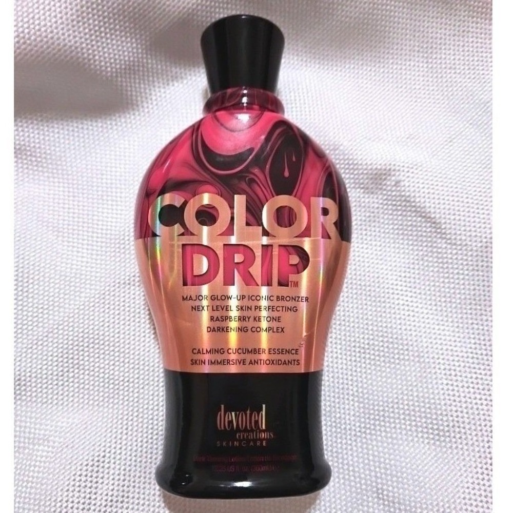 Devoted Creations Color Drip Major Glow-up Iconic BronzerTanning Lotion NEW